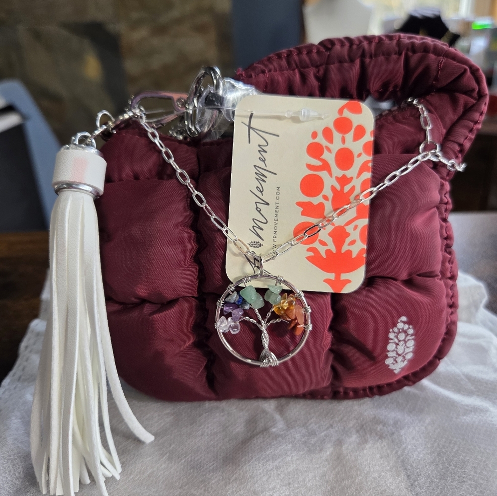 FP Movement Quilted Micro Pouch Custom Upcycled NWT - Picture 5 of 10